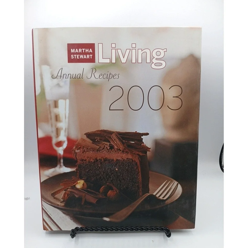 MARTHA STEWART‎ LIVING Annual Recipes 2003 HC 366 pgs-500 recipes & more NOS